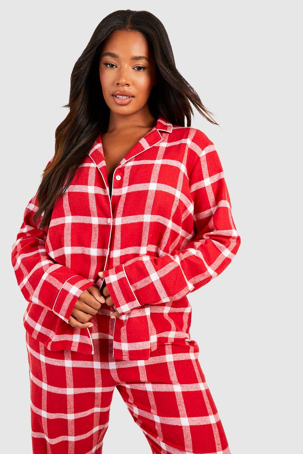 Tartan discount flannel pyjamas