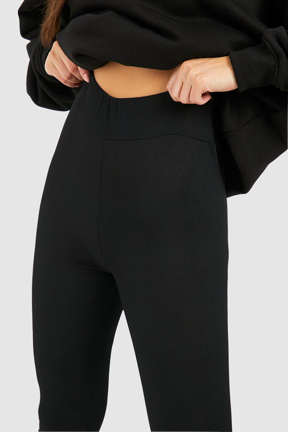 🌟 Embrace Your Hourglass: Trying On Magic Waist Shaper Leggings! 💃✨  Stepping into these leggings isn't just a fashion moment;