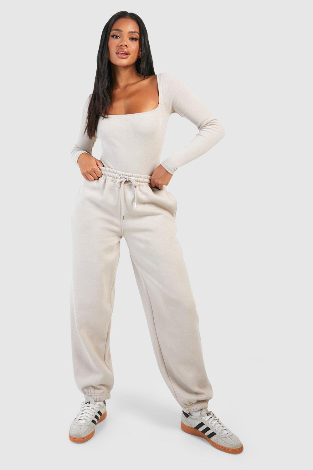 Ribbed Bodysuit and Jogger Pants Set