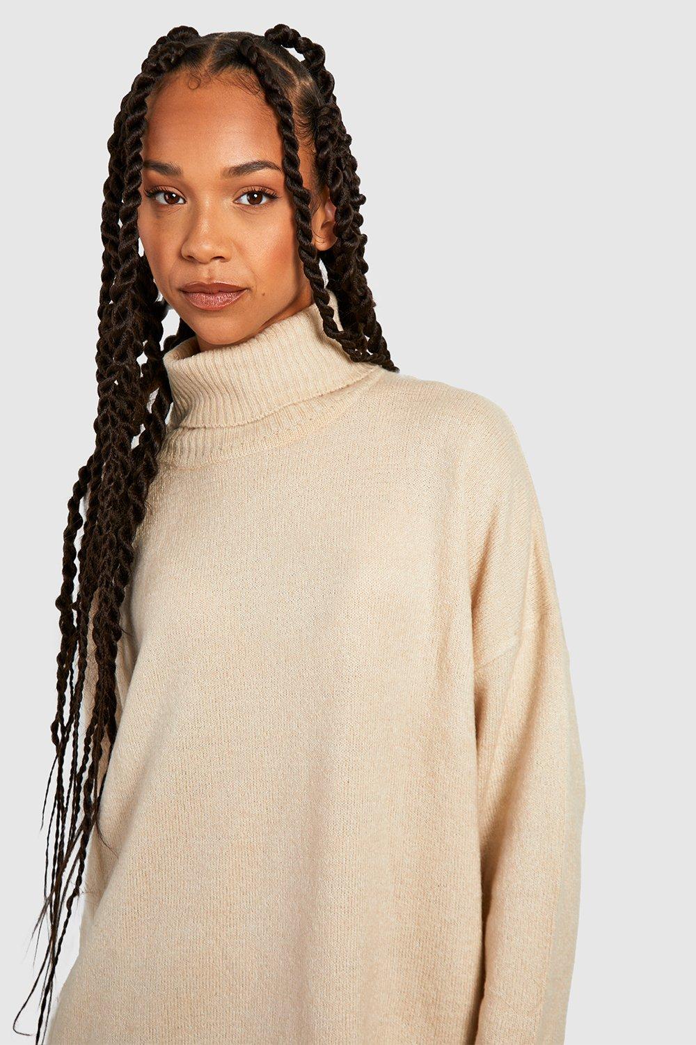 High neck hotsell oversized jumper