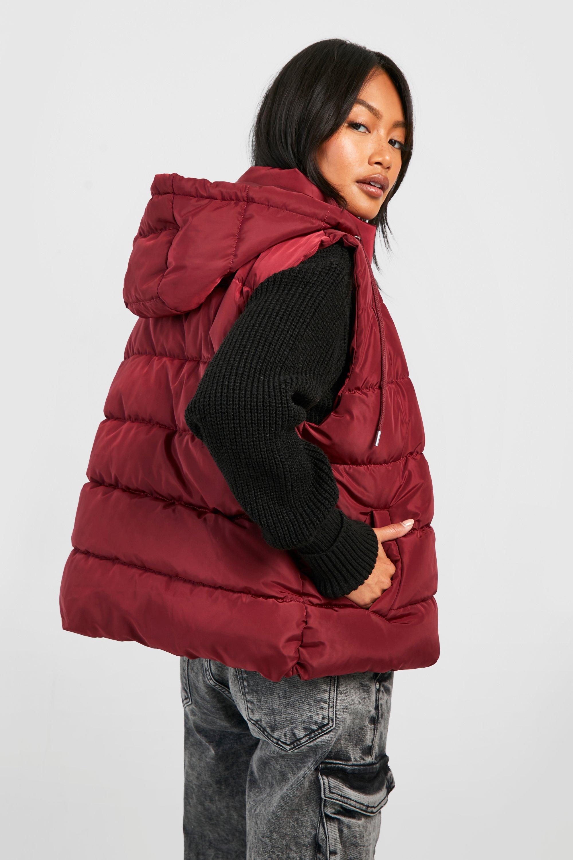 Boohoo gilet womens deals