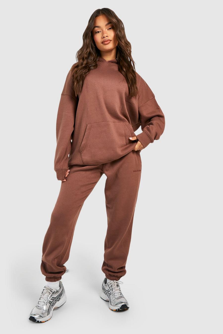 Chocolate DSGN Studio Embroidered Hooded Tracksuit 