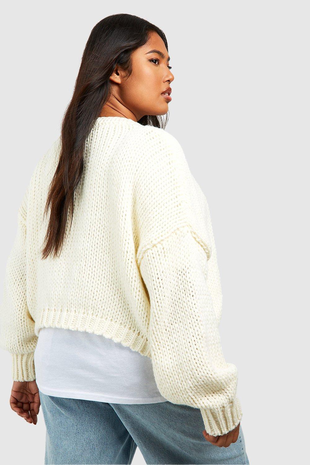 Boohoo hot sale chunky cardigan