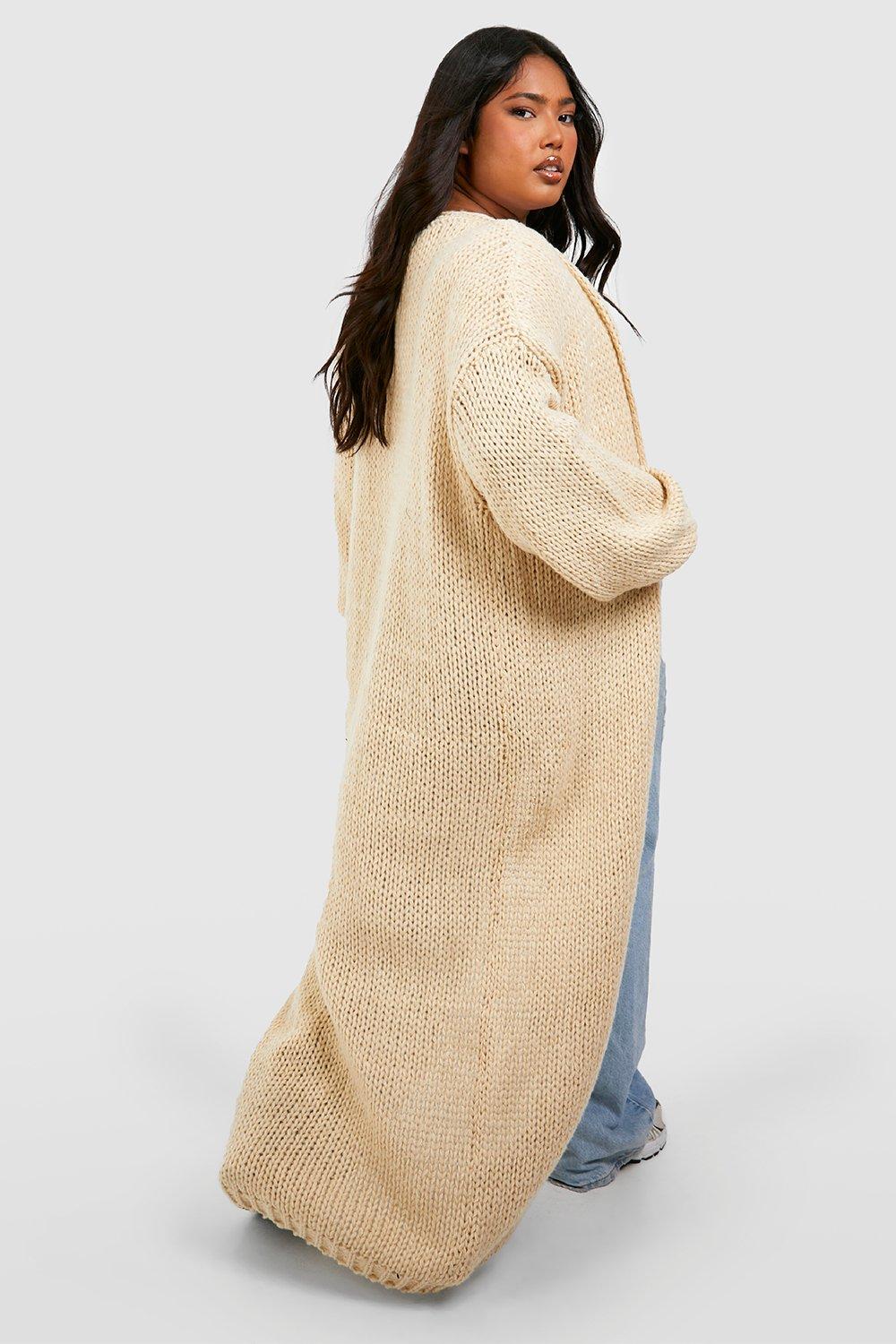 Maxi chunky knit store cardigan