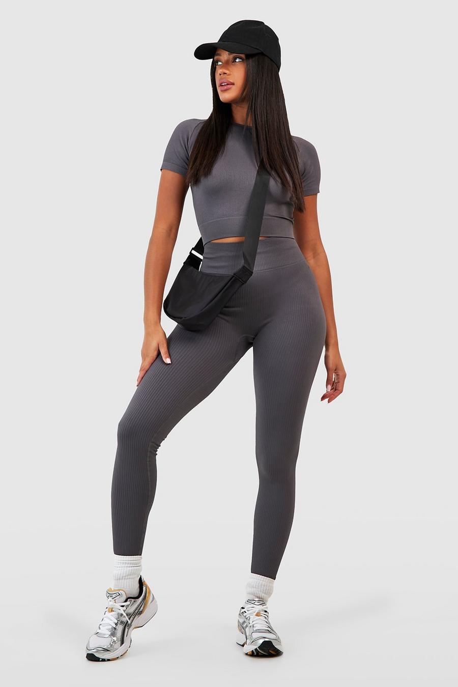  Grey - Women's Leggings / Women's Clothing: Clothing, Shoes &  Accessories