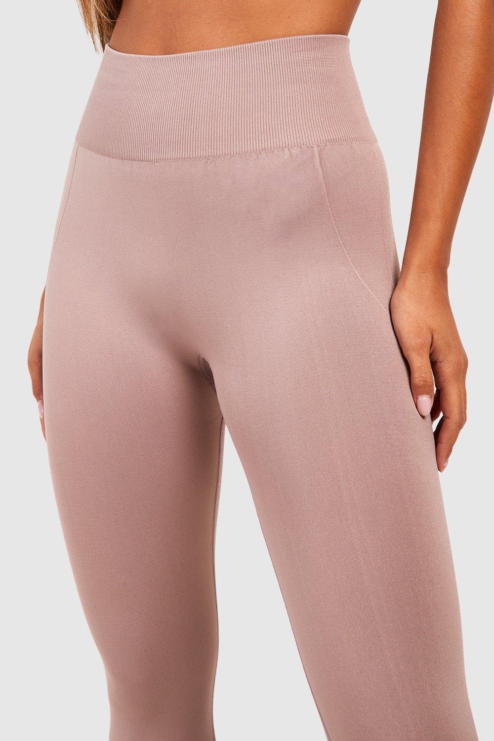 Barbie Pink, High Waisted, Front Ruching, Scrunch Leggings