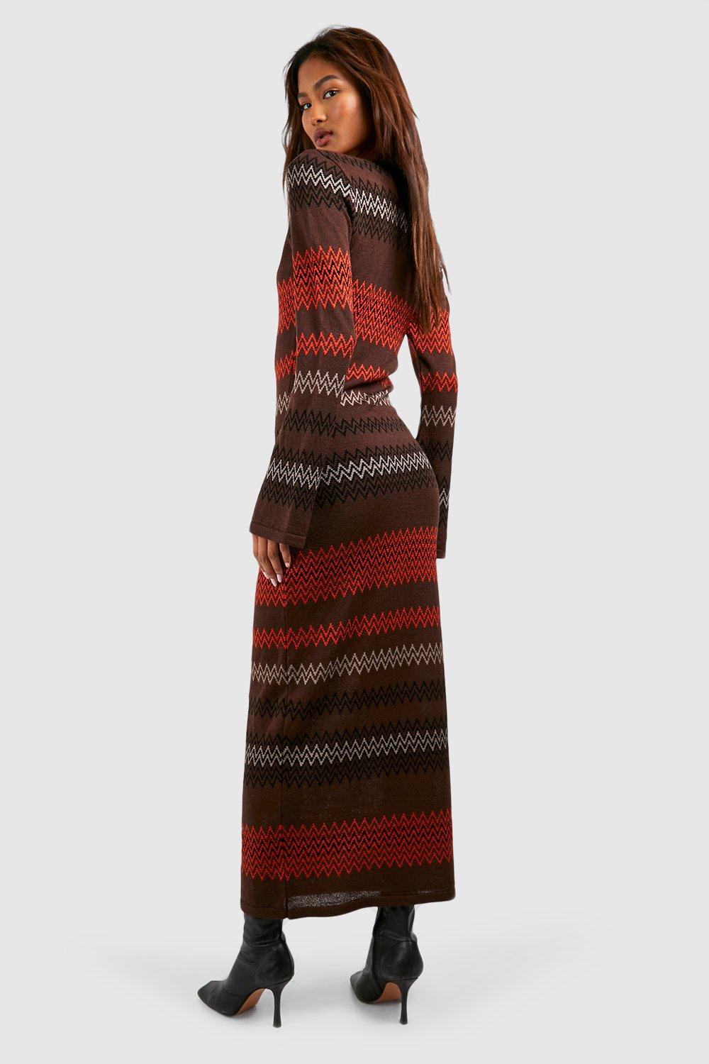 Zig zag store jumper dress