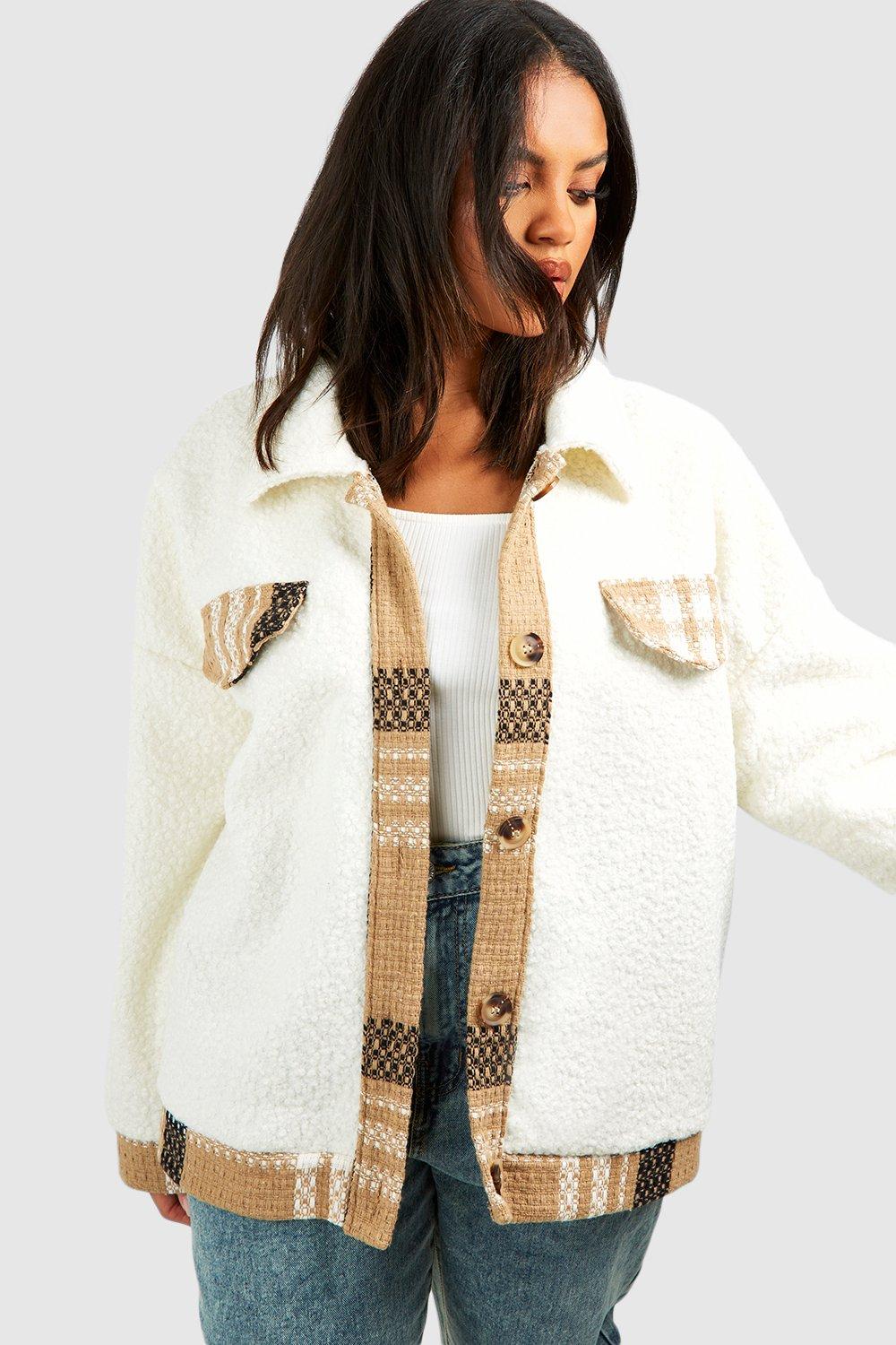 Boohoo hotsell sherpa jacket