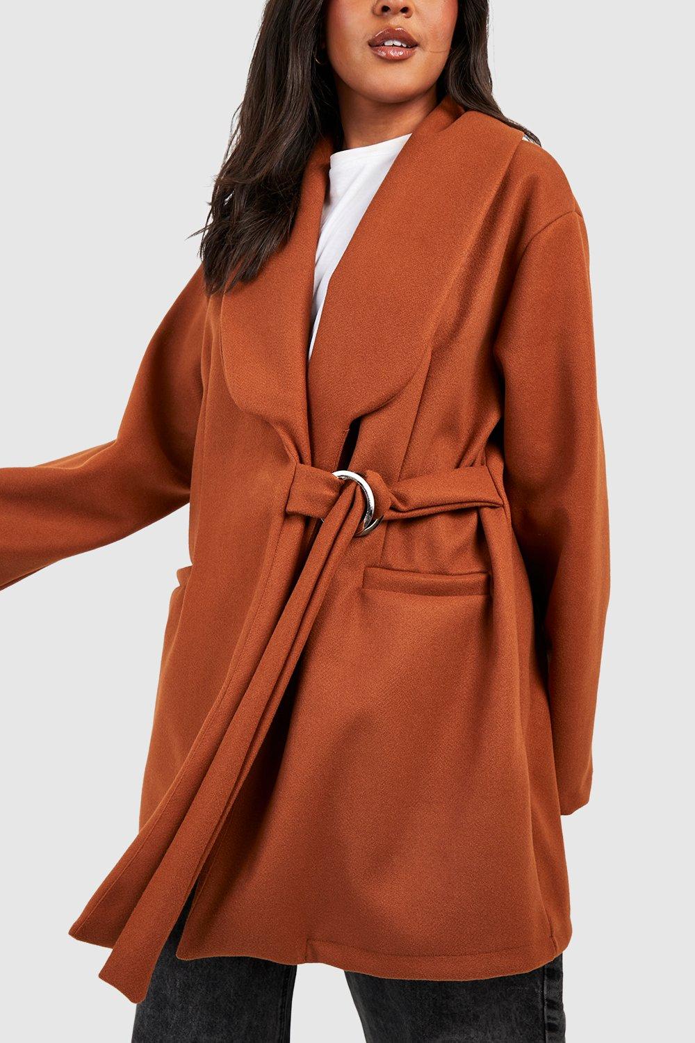 Rust coat outlet womens