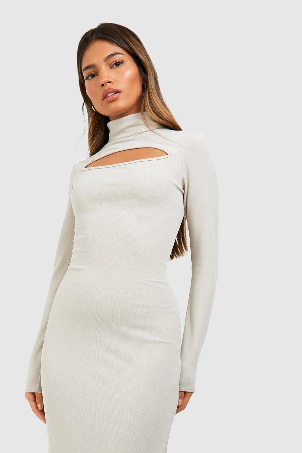 Turtleneck cut hotsell out dress