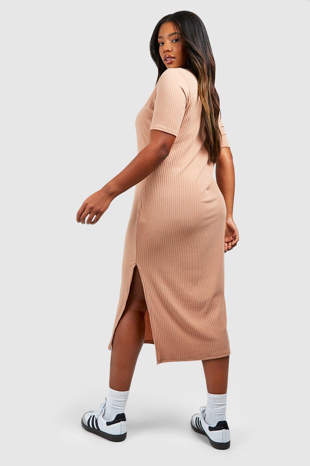 Boohoo v neck on sale dress