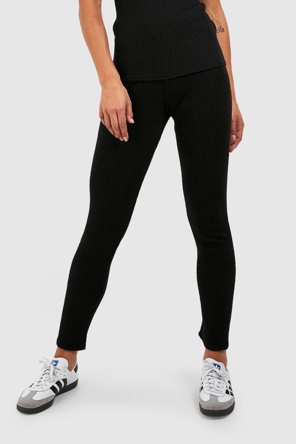 Tall Soft Rib High Waist Leggings