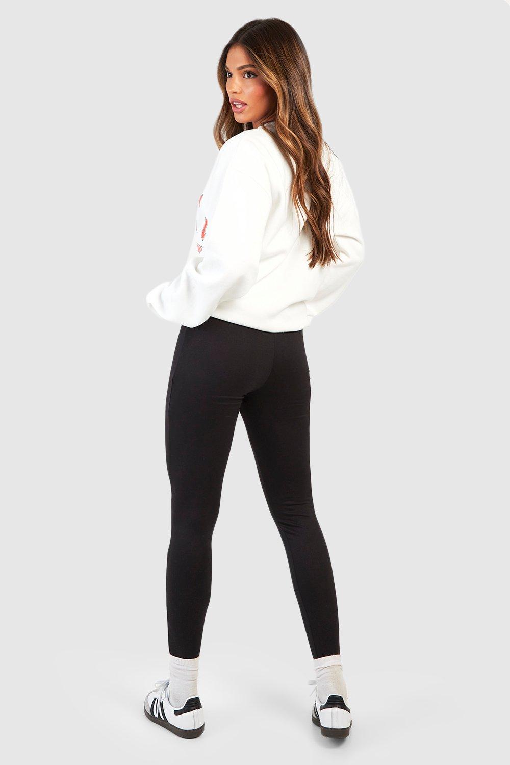 2 Pack Black High Waisted Leggings