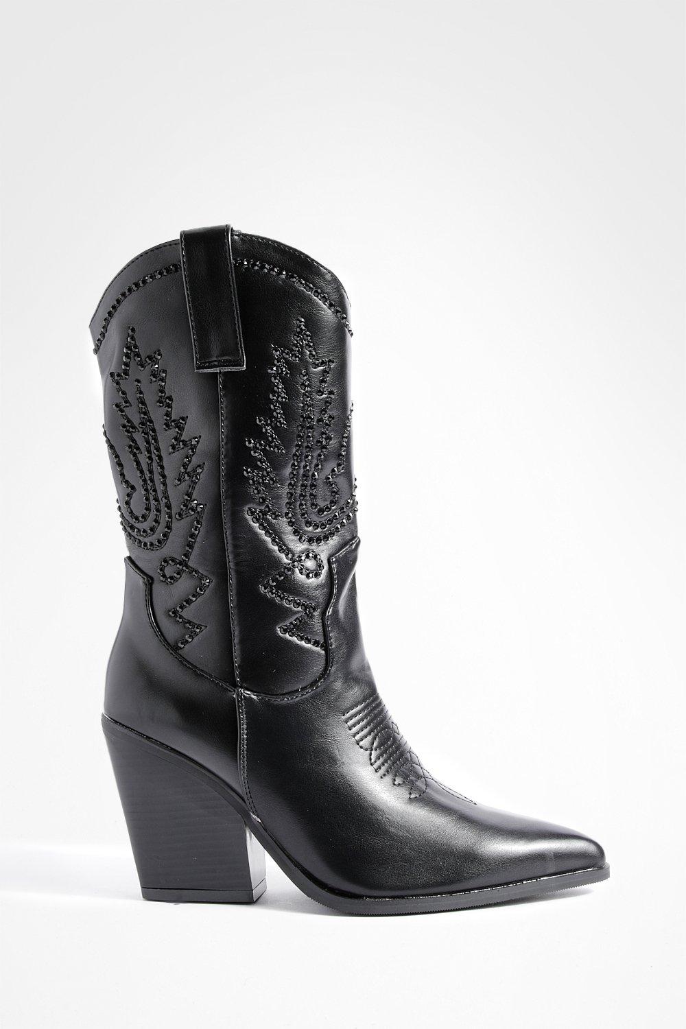 Snakeskin boots hot sale boohoo