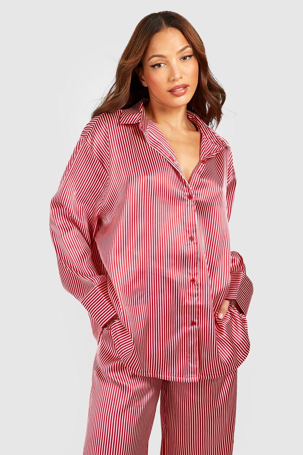 Tall Satin Oversized Pyjama Set