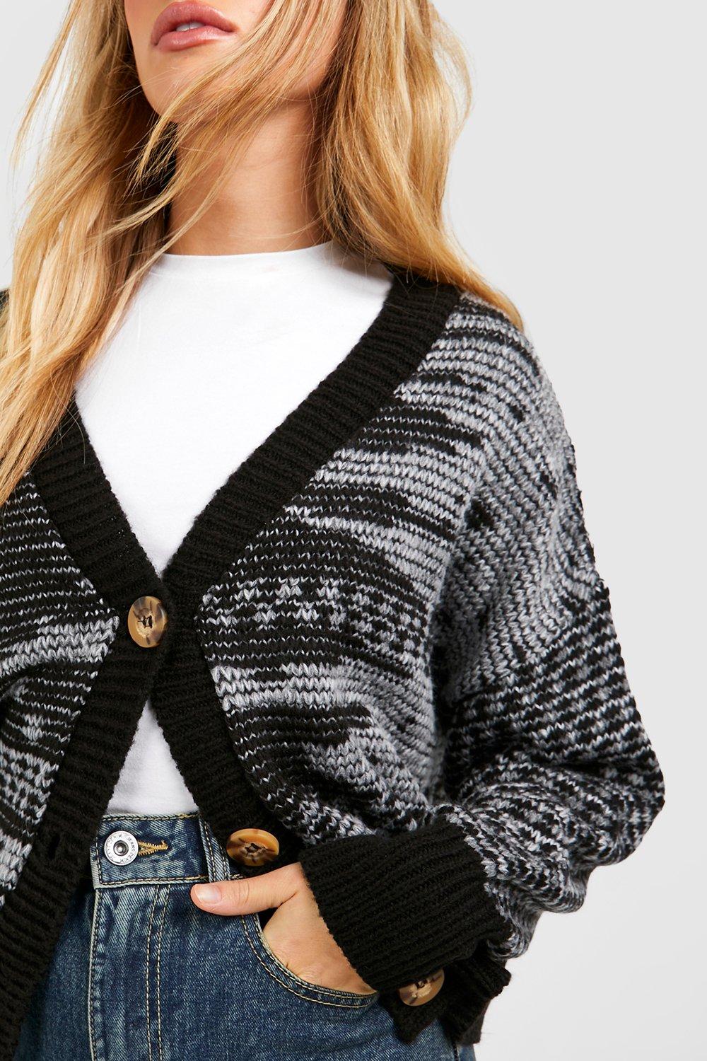 Cropped shop boyfriend cardigan