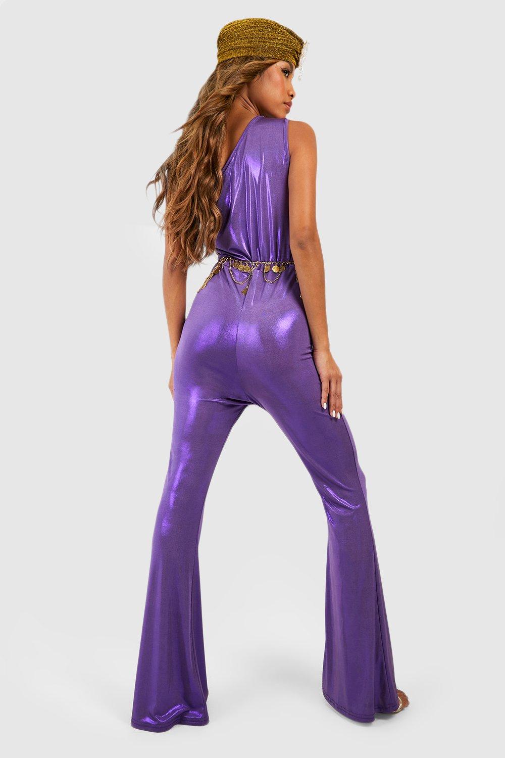 Disco store flared jumpsuit