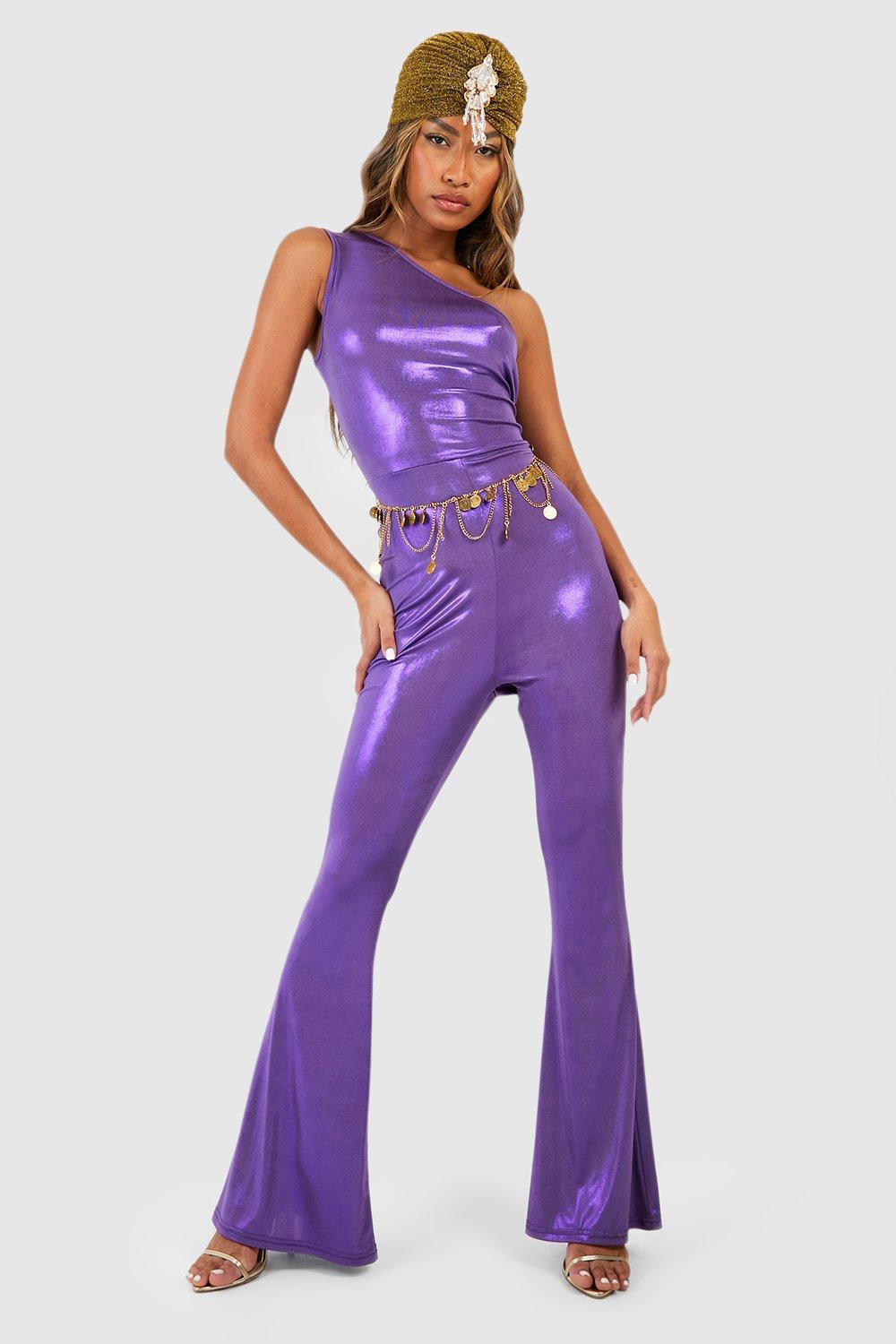 Metallic cheap disco jumpsuit