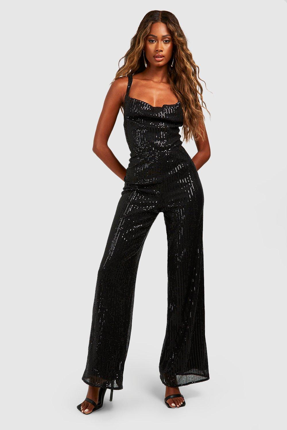 Sequin jumpsuits | boohoo UK