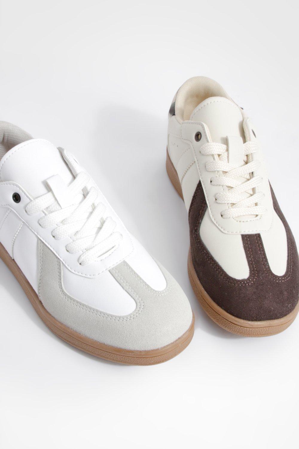 Gum sole sneakers outlet women