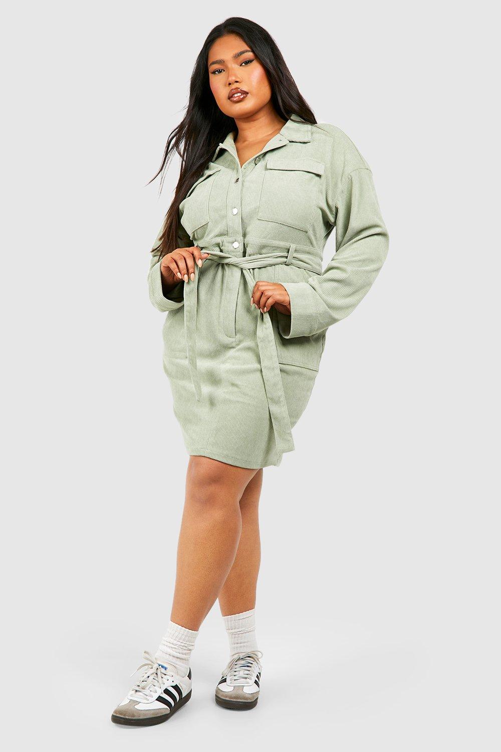 Boohoo fashion cord dress