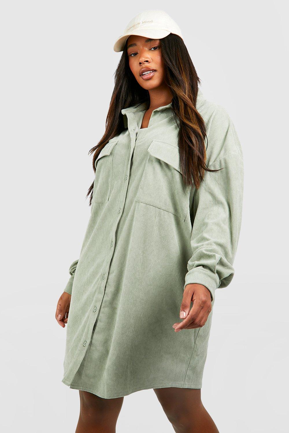 Cord shirt cheap dress uk