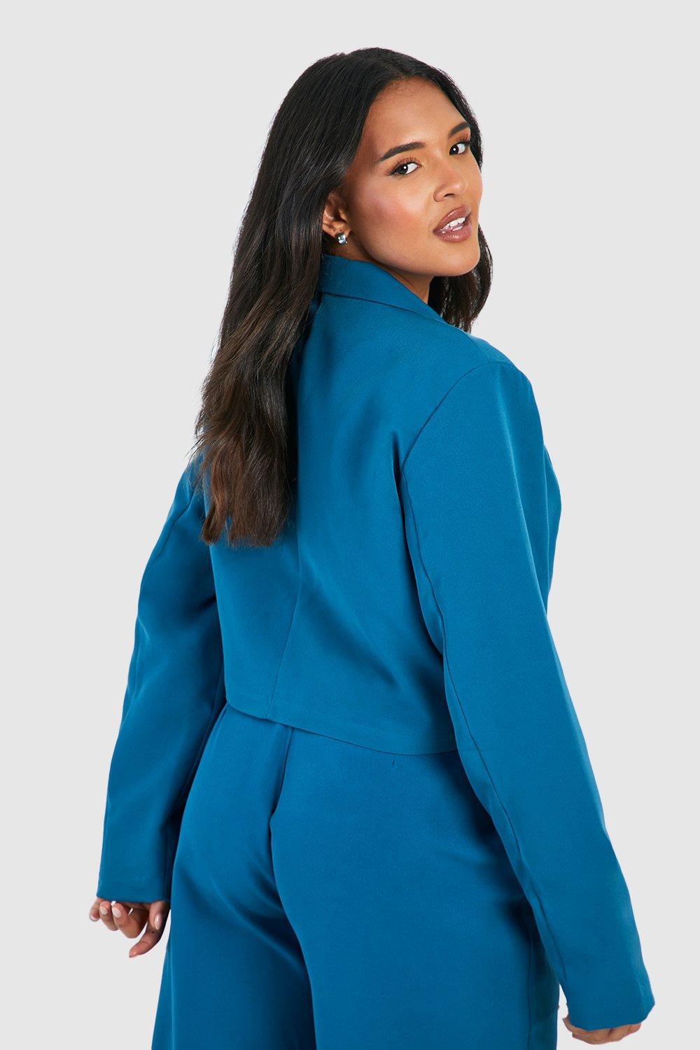 Women's hot sale boxy blazer