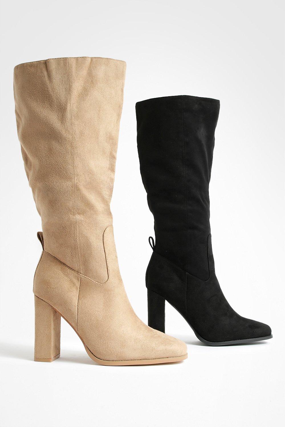 Bershka knee high sales boots