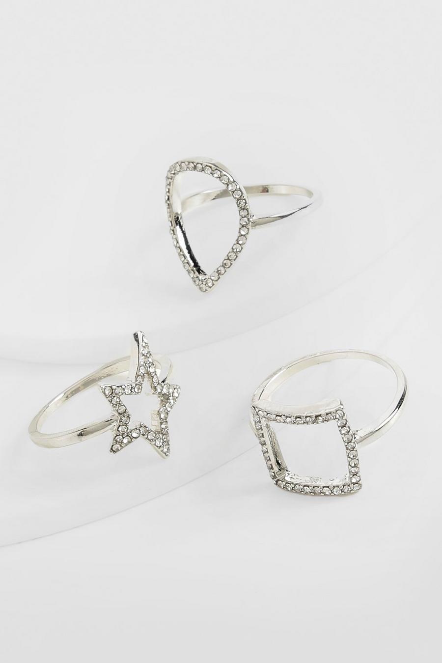 Silver Star Ring Pack 