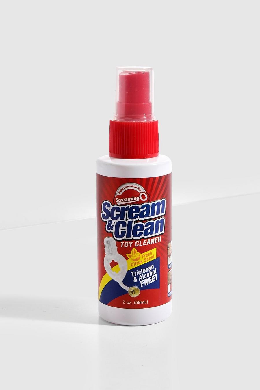 White Screaming O Scream & Clean Toy Cleaner  image number 1