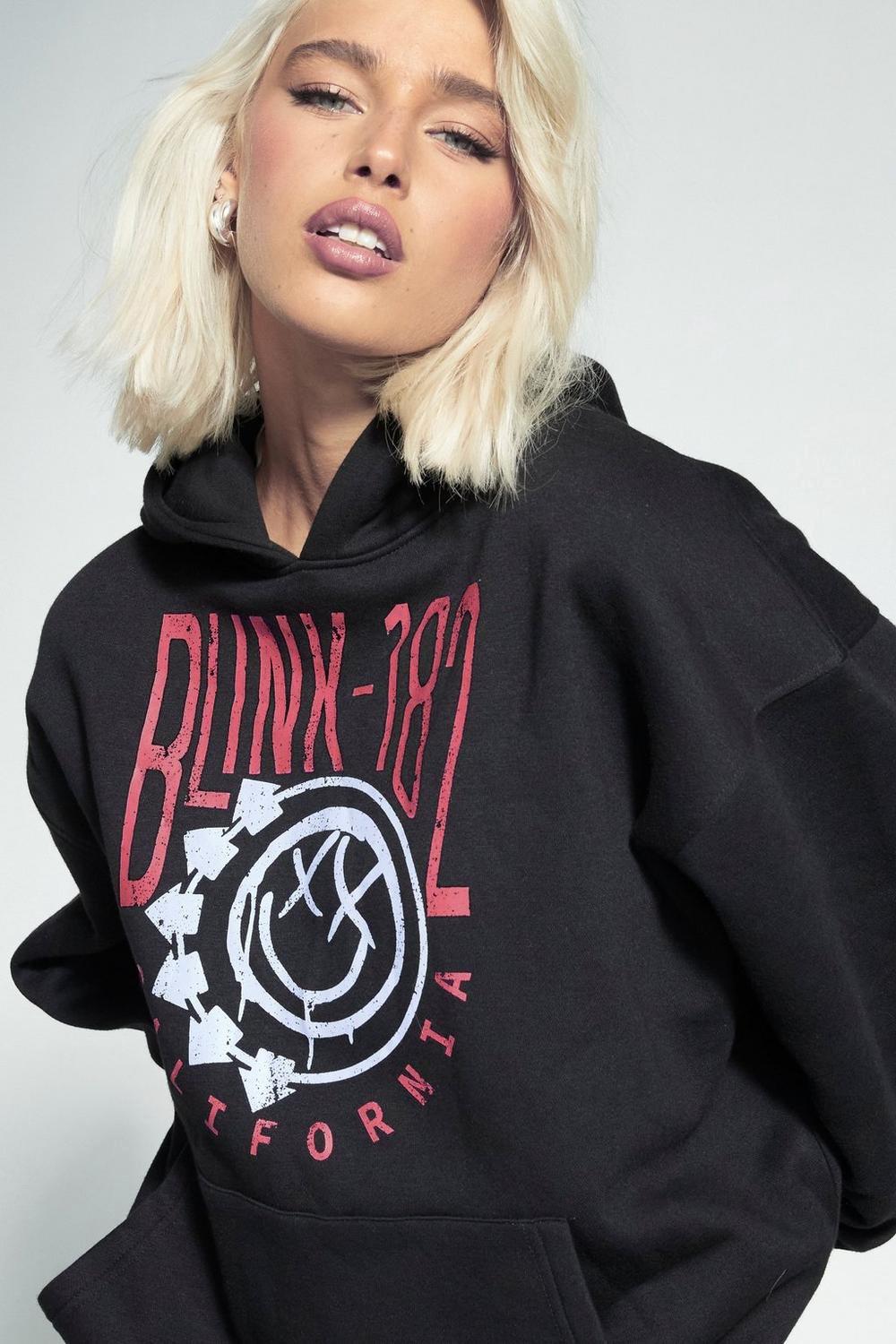 Blink 182 Smiley Hoodie