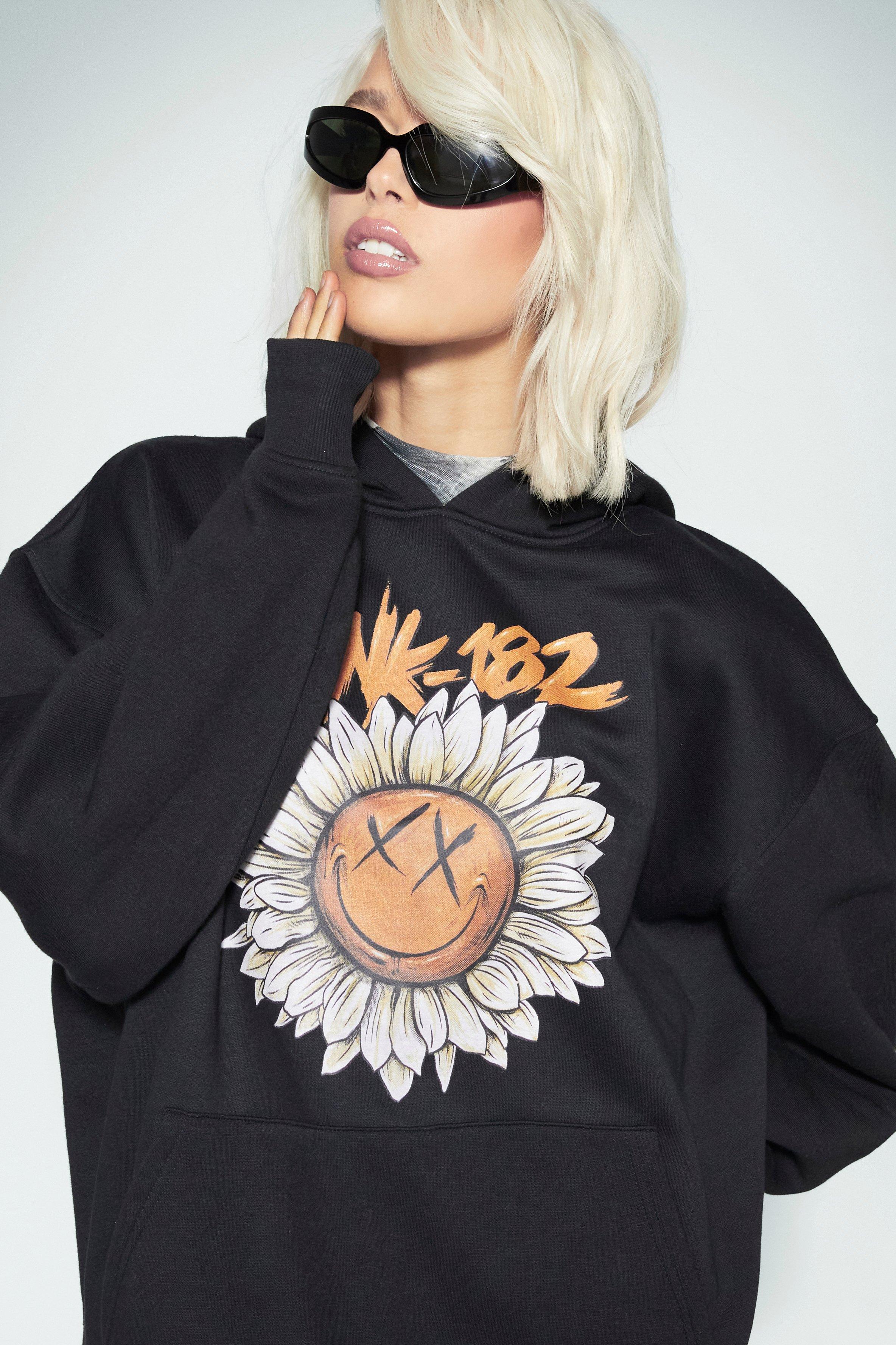 Hoodie mit Sunflower Blink 182 Print