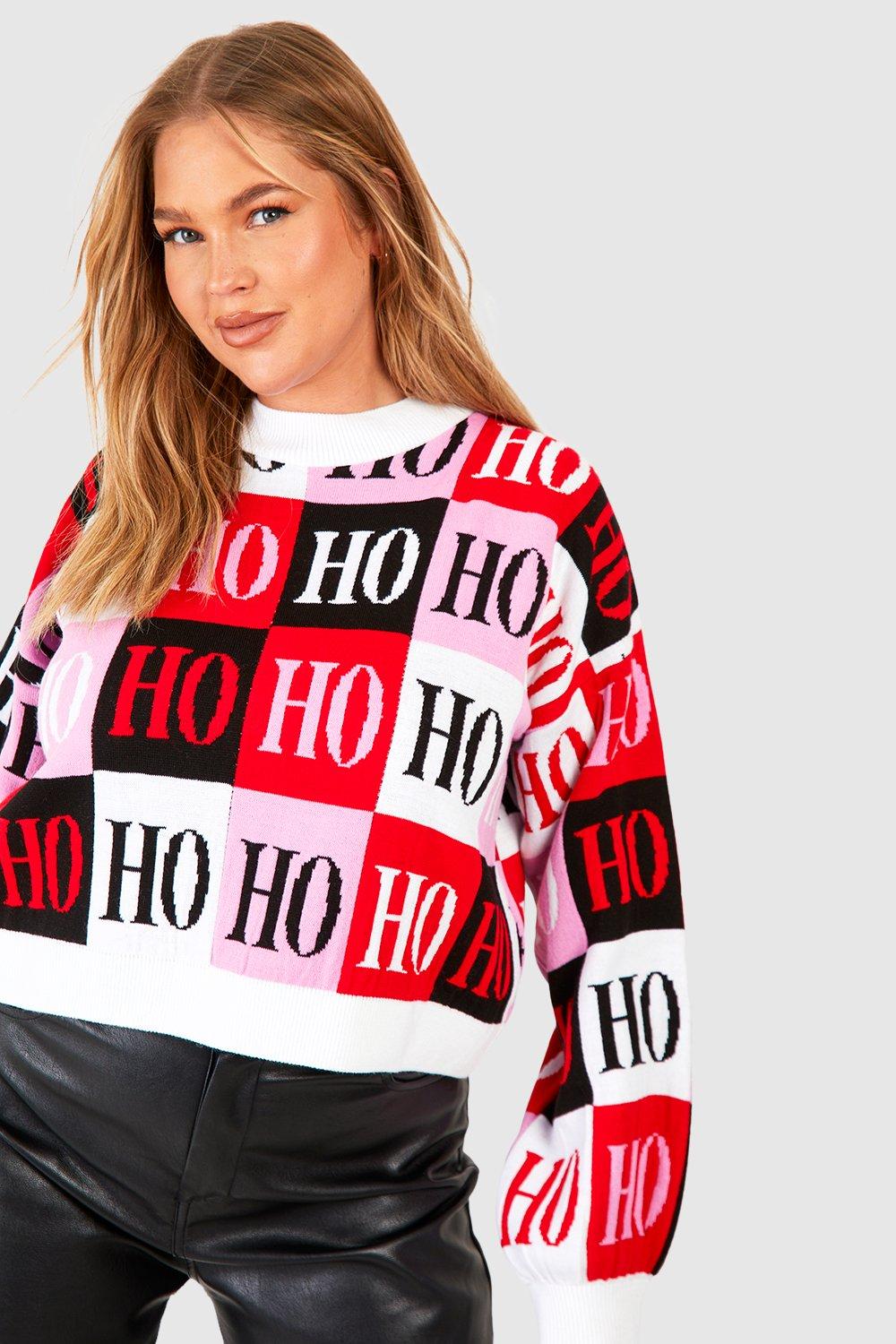 Hoe hoe hoe hot sale christmas sweater