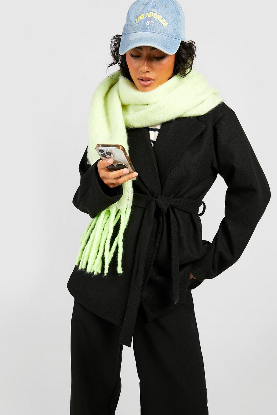 Short Belted Wool Look Coat | boohoo Short Belted Wool Look Coat | boohoo