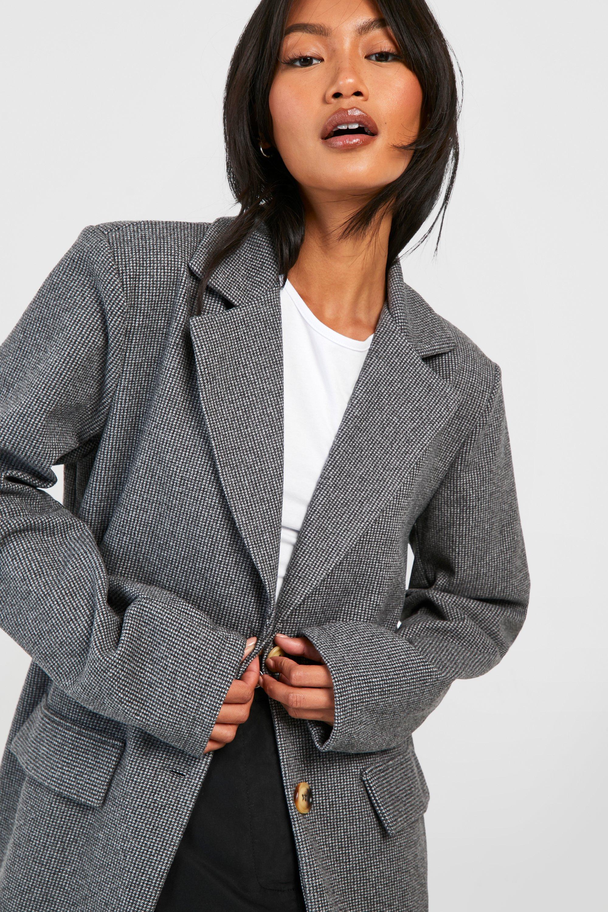 Oversized Blazer Grey