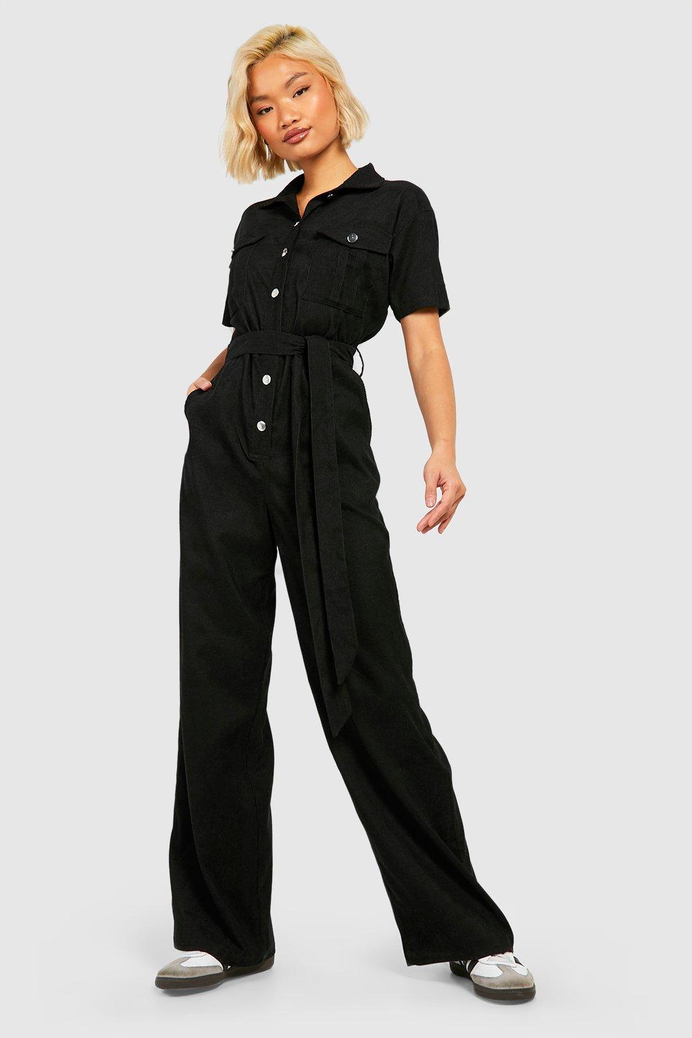 Cord store utility jumpsuit