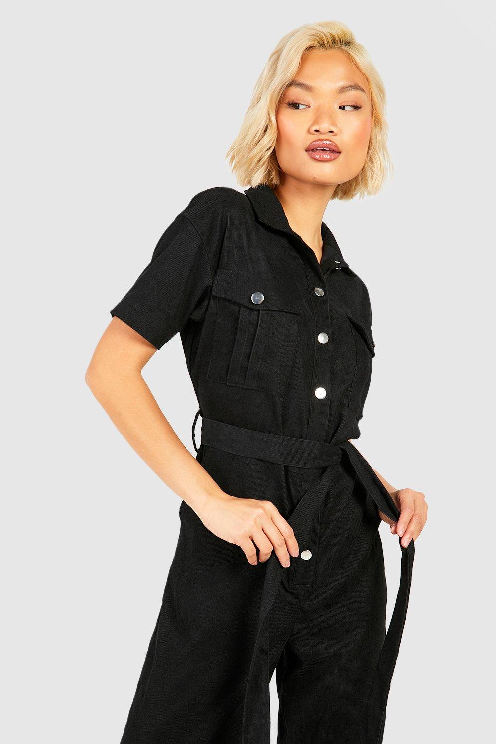 Cord Utility Jumpsuit