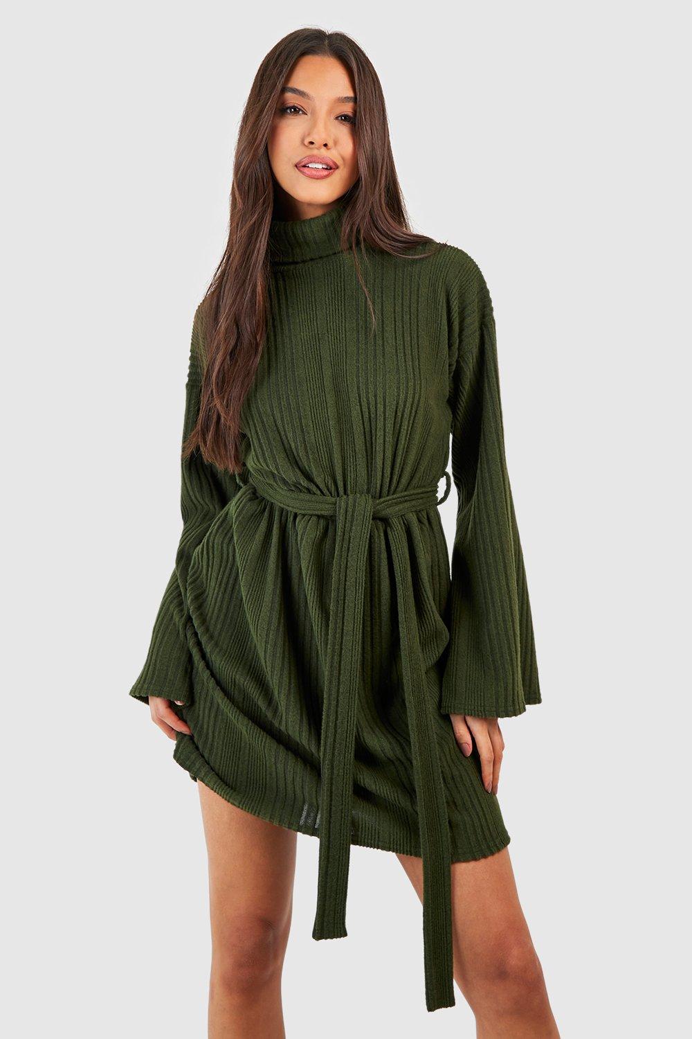 Boohoo hot sale turtleneck dress