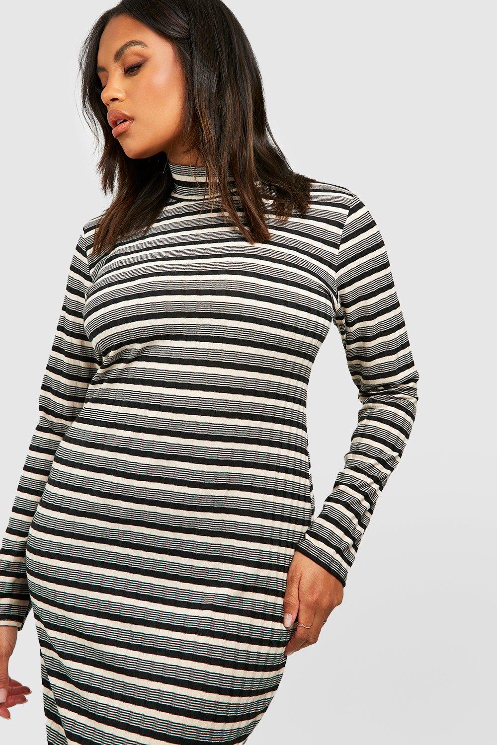 Boohoo UK, Women's Crew Neck Jumper Dress