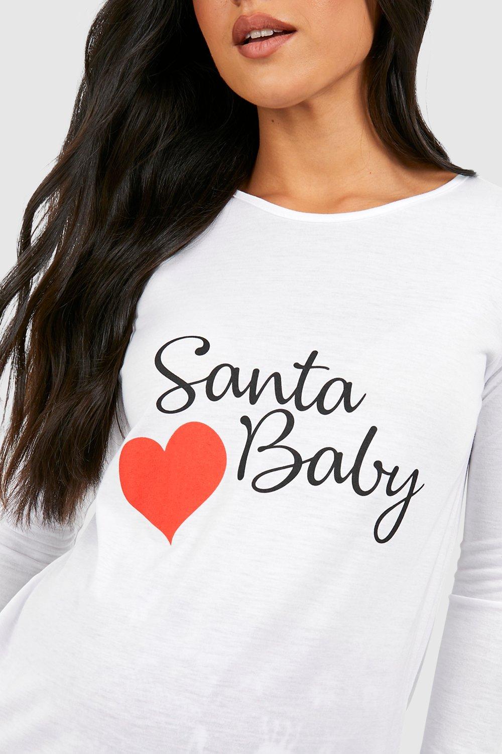 Santa baby christmas pajamas hot sale