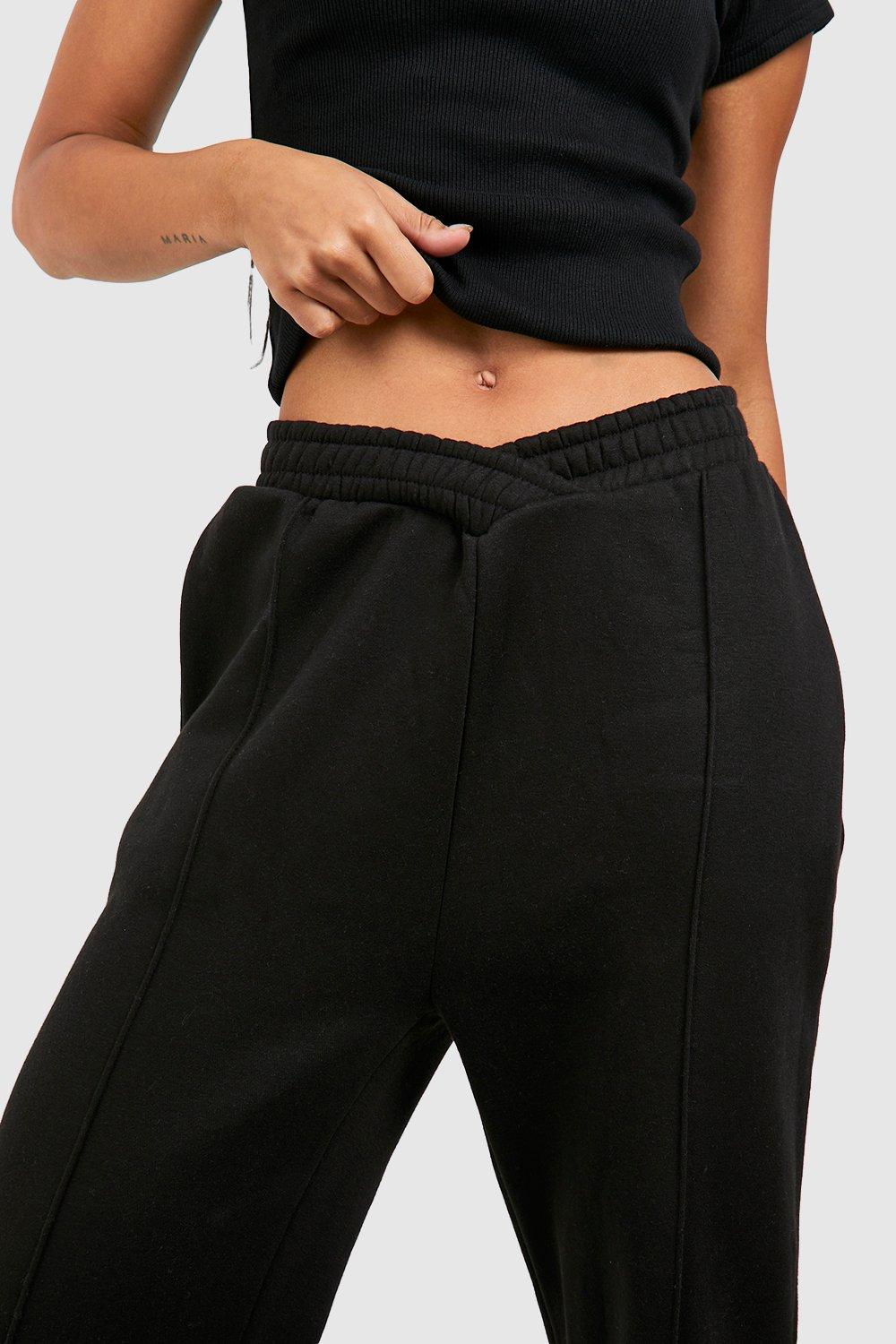 Tall Thick Waistband Wide Leg Track Pants