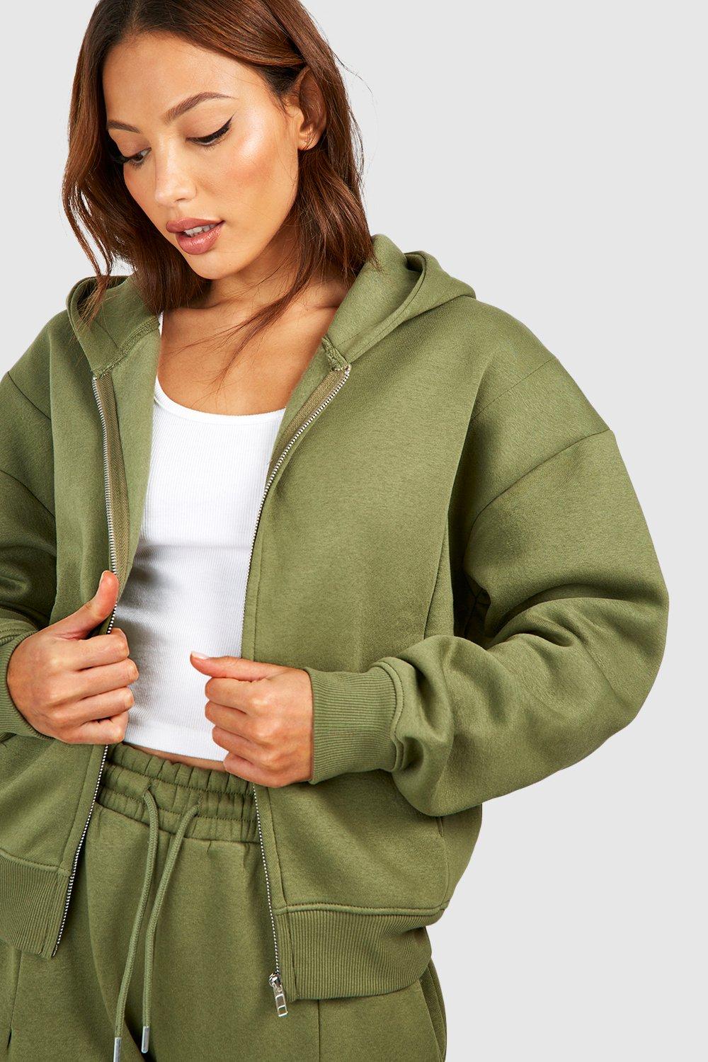 Olive green tracksuit sales womens