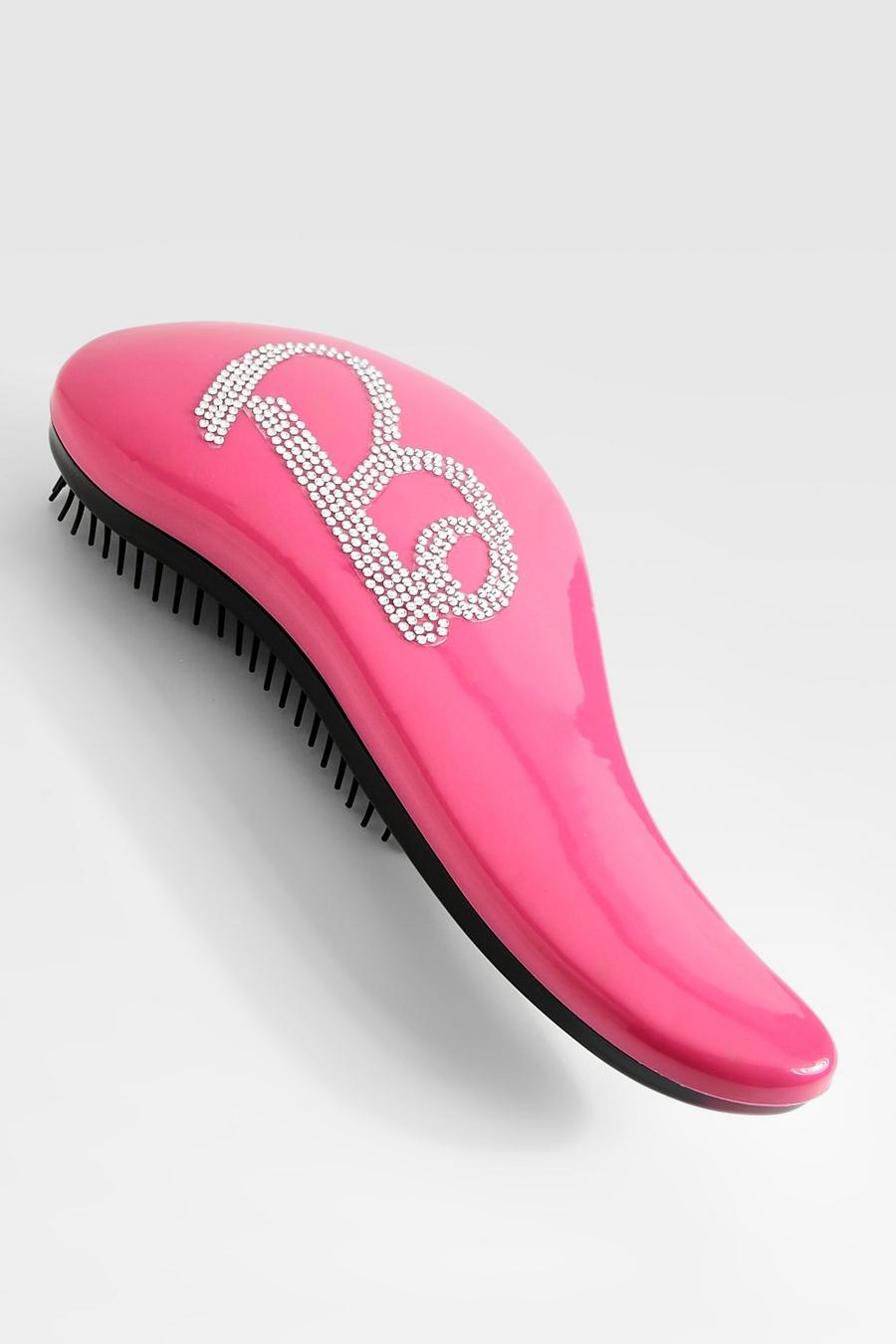 Pink Barbie Glitter Detangling Hairbrush 