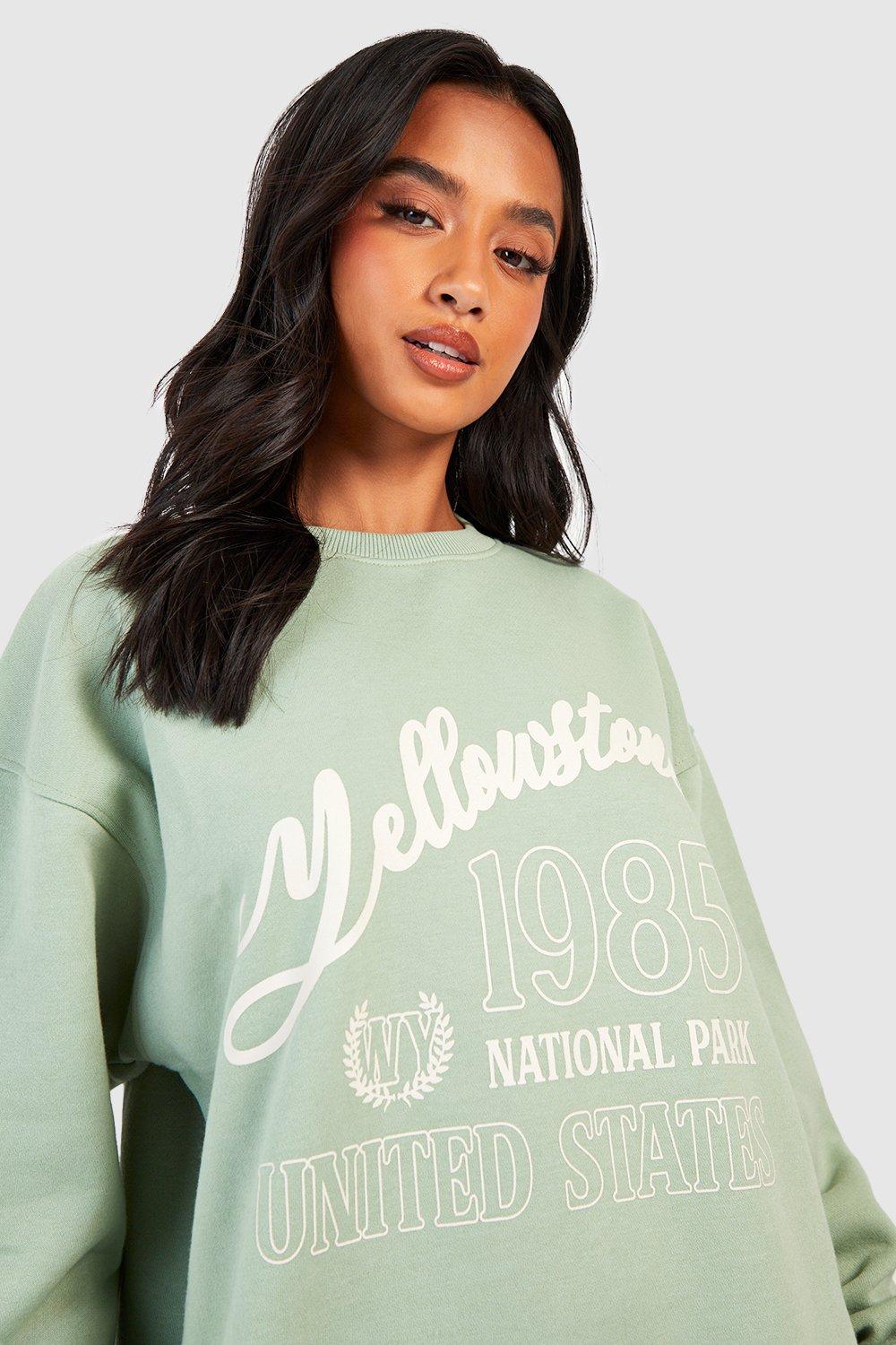 Boohoo California Slogan Oversized Sweatshirt. #boohoo