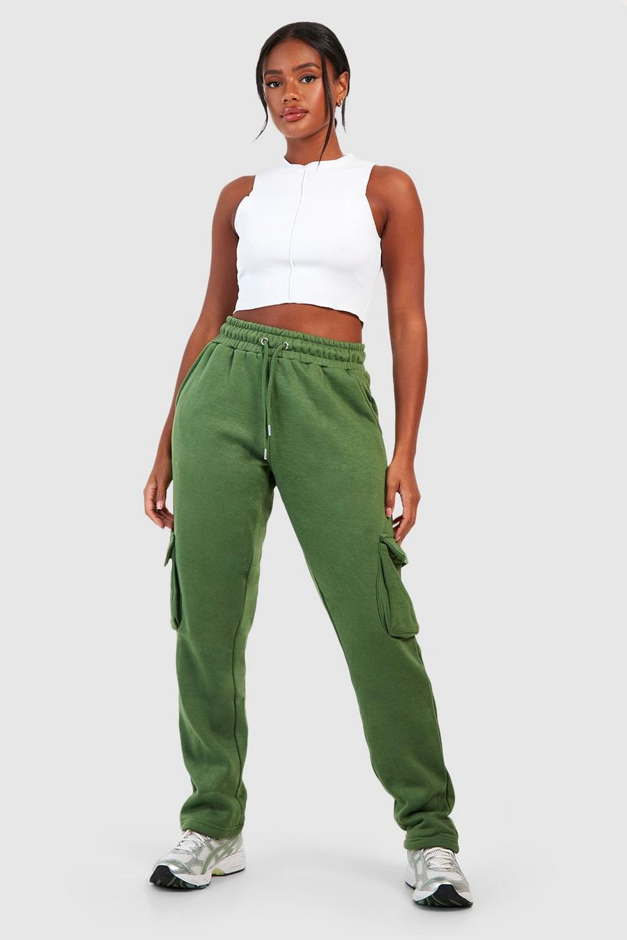 High Waist Womens Cargo Pants With Drawstring And Thick Fleece Fleece Leggings  Women Casual, Loose Fit Joggers For Active Autumn Sweatpants From  Fourforme, $16.47