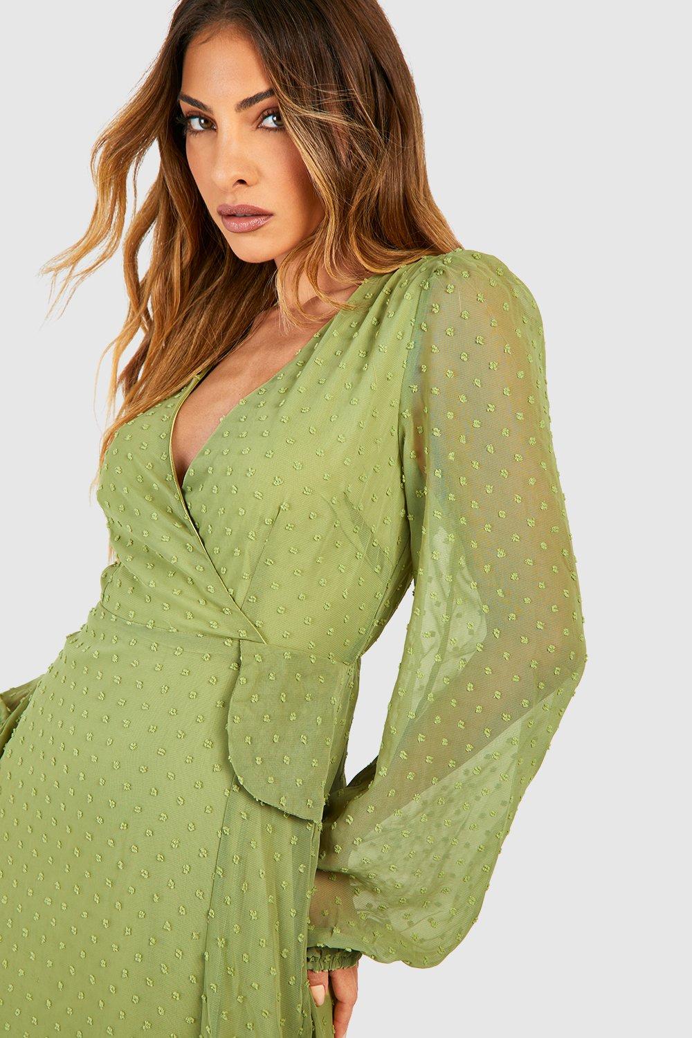 https://media.boohoo.com/i/boohoo/gzz74182_chartreuse_xl_3/female-chartreuse-dobby-blouson-sleeve-wrap-maxi-dress