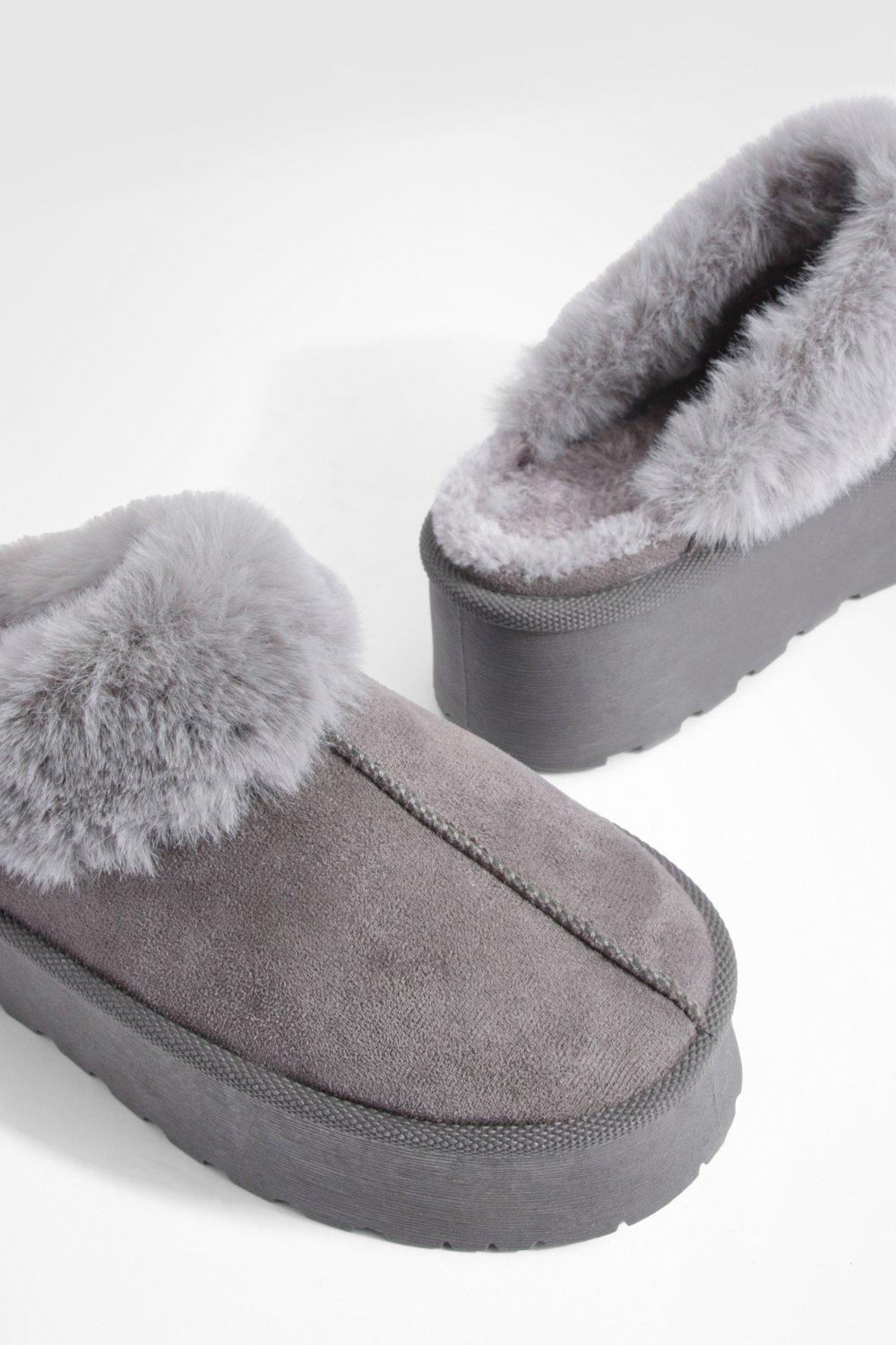 Fashion fur lined mules uk