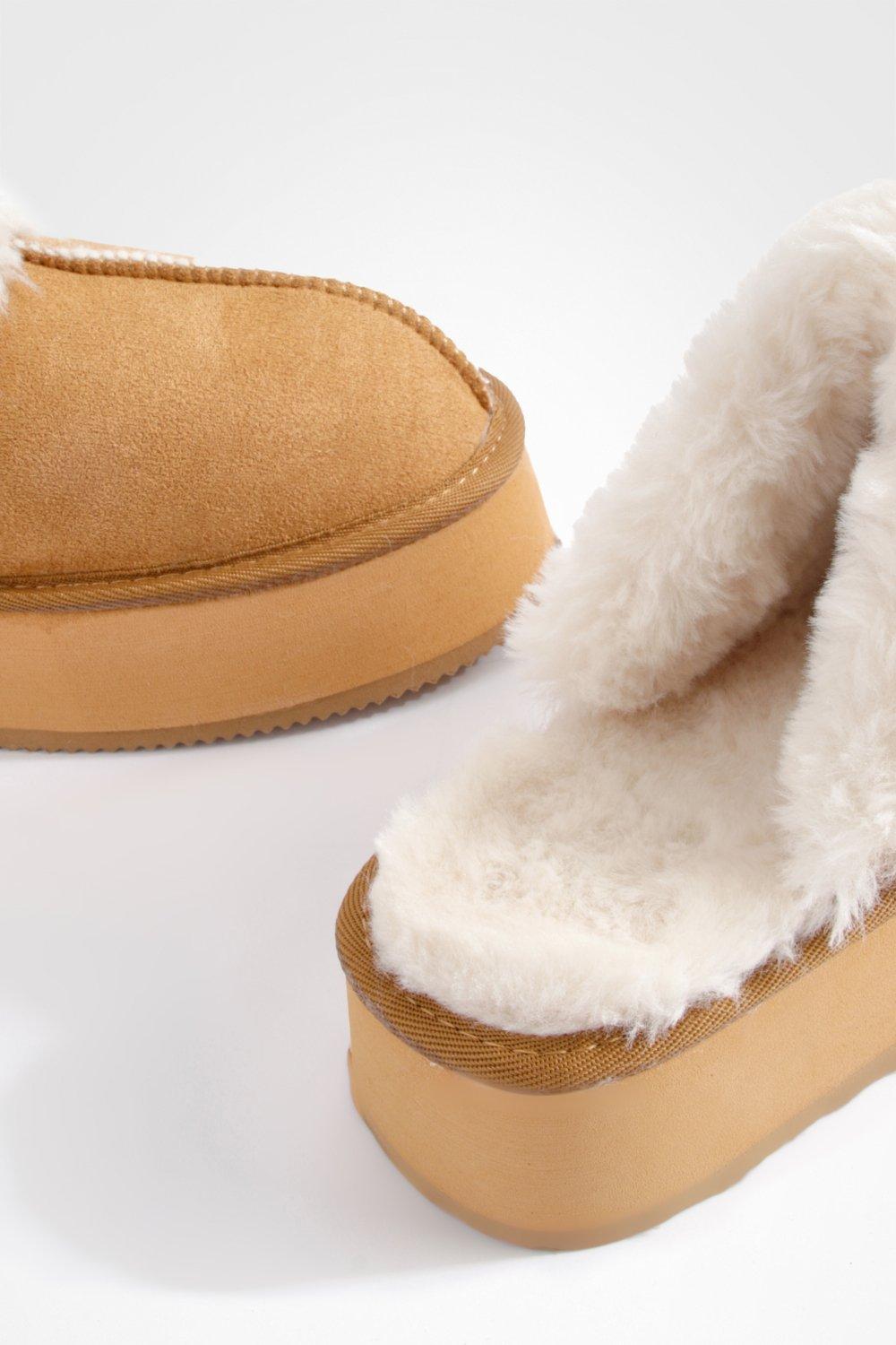 Fur slip clearance on mules