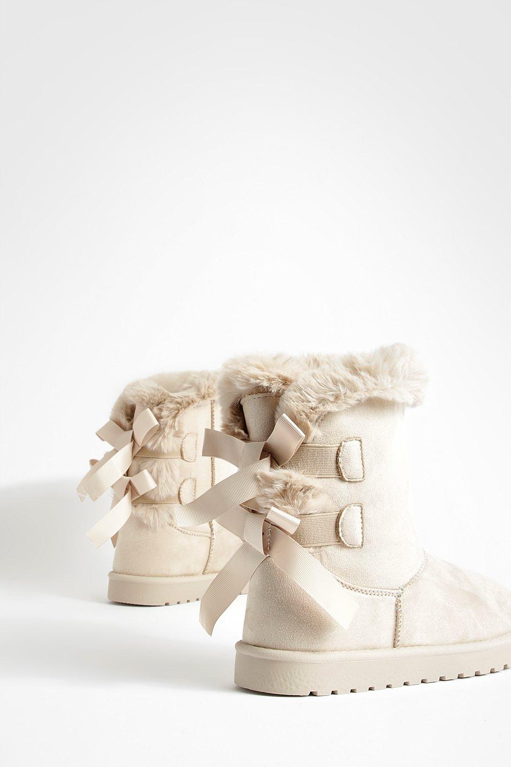 Ugg avec noeud hot sale