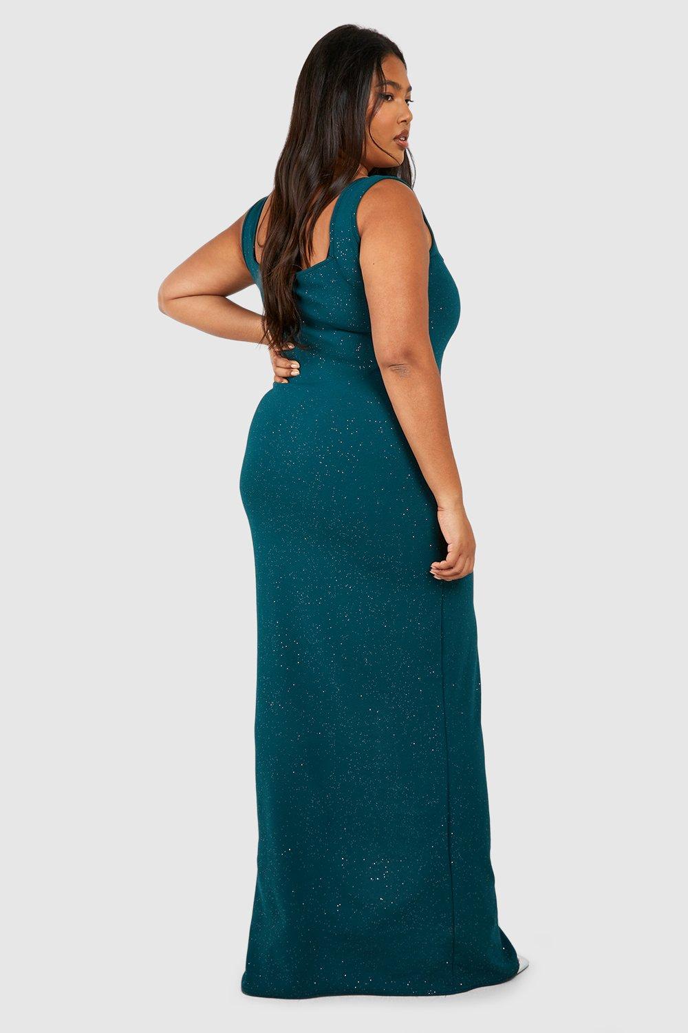 Navy sequin split outlet maxi dress